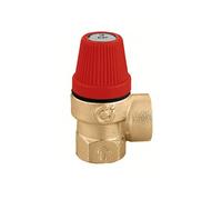 Caleffi Válvula de Seguridad 3/4” FF 6 Bar Certificada 311560 Latón 4 Uds