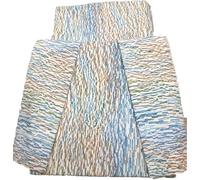 Caleffi Zermat - Juego de sábanas de franela para cama individual, color azul