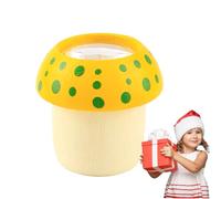 Caleidoscopio de hongos - 2,09 x 2,09 x 2,09 pulgadas, juguete telescopio de caleidoscopio portátil, visor de patrones coloridos para niños, herramienta educativa duradera para la ciencia y la