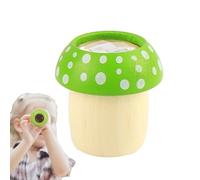 Caleidoscopio para niños,Caleidoscopio para niños, Juguete de caleidoscopio de Setas de Madera Natural, Ciencia Educativa Juguetes de Desarrollo para la Cognición de Color y Forma