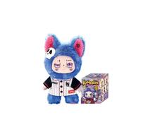 CALEMBOU Caja ciega de felpa, bonito llavero de peluche suave de la serie Kimmon Street Rock, dije de vinilo misterioso Kawaii para bolsa de felpa coleccionable para cumpleaños y Navidad