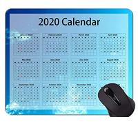 Calendar 2020 Year Gaming Mouse Pad Custom, Dark Blue Sky Themed Mouse Pad