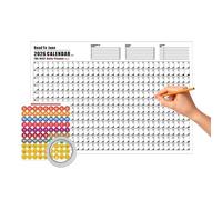 Calendar 2026 | Weekly Monthly Planner With Stickers Daily Schedule Poster For Appointment Agenda Academic Planning Home School Office Christmas New Year