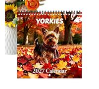 Calendar 2027 Dog Photo Wall Art Work Schedule Boxes Inside MonthlyPlanner