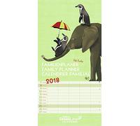 Calendario 2018 Fab Funky Family Planner - TeNeues GreenLine Calendar - 23 x 45,5 cm