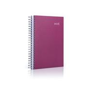 Calendario 2023 grueso - Graphite - encuadernación en espiral - un espacio de página DIN A4 completo por día - calendario diario de oficina | agenda de planificación | calendario diario