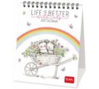 Calendario 2023 Sobremesa Mes Vista Multilingüe Legami Sketchy Cats