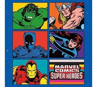 Calendario 2024 de Marvel Comics - Planificador mensual de 30 cm x 30 cm, regalos de Marvel para hombres y mujeres, regalos de Marvel para niños y niñas, calendario infantil - Producto oficial