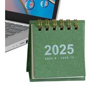 Calendario 2025 de escritorio, calendario de escritorio,Lindo planificador diario libro de calendario | 2025 lindo planificador diario libro gestión del tiempo semanal l