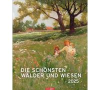 Calendario 2025 de los bosques y prados más hermosos: calendario de pared artístico con pinturas atmosféricas de paisajes. Gran calendario artístico 2025 en formato vertical. 46 x 55 cm. (Art Edition