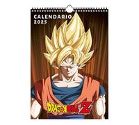 Calendario 2025 pared Español A3 Dragon Ball en Español - Calendario pared grande, Planificador mensual: Con Ilustraciones a todo color (29,7x42 cm)