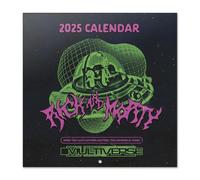Calendario 2025 pared Rick y Morty - Calendario pared, Planificador mensual: Con espacio para anotar e Ilustraciones (30x30 cm)