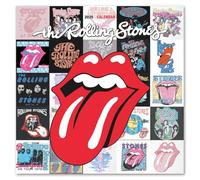 Calendario 2025 pared Rolling Stones - Calendario pared, Planificador mensual: Con espacio para anotar e Ilustraciones (30x30 cm)