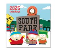 Calendario 2025 pared South Park - Calendario pared, Planificador mensual: Con espacio para anotar e Ilustraciones (30x30 cm)