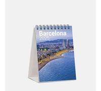 Calendario 2025 Sobremesa Mini BARCELONA 9 x 12 cm | Enero a diciembre | Triangle Postals