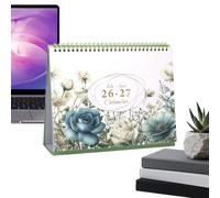 Calendario 2026-2027 25,5 x 20,5 x 7,7 cm Cuaderno Diario De Julio A Junio