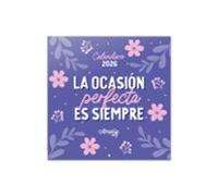 Grupo Erik Calendario pared 2026 Español Amelie - Almanaque pared 2026 : Planificador mensual Con espacio para Anotar, Frases Motivadoras y Fácil de colgar (30x30cm)