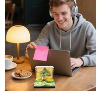 Calendario 2026,Calendario Escultural De Papel 3D | Bloc De Notas De Hojas Arrancables Con Diseño Casa Del Árbol Río Para Hogar Entrenamiento Escuela Desplazamiento Vacaciones Profesor