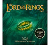 Calendario 2026 da parete lord of the rings 30 x 30 cm