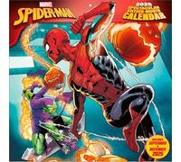 Calendario 2026 da parete spider-man 30 x 30 cm