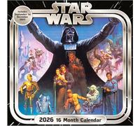 Calendario 2026 da parete starwars 30 x 30 cm
