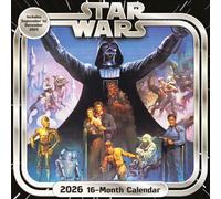 Calendario 2026 da parete starwars 30 x 30 cm