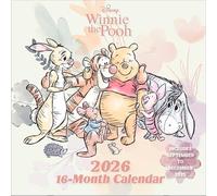 Calendario 2026 da parete winnie the pooh 30 x 30 cm