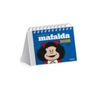 Calendario 2026 Mafalda Escritorio Azul