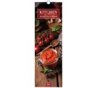 Legami - Calendario de Pared 2026, Kitchen, Pequeno calendario de Pared, Planificador de 12 Meses y un Año, en 6 Idiomas, Espacio para Notas, Signos del zodiaco, Fiestas Internacionales, 16 x 49 cm