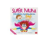 Calendario 2026 Pared Mes Vista Super Mum Legami