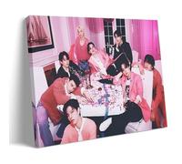 Calendario 2026 Stray Kids Pósteres estéticos en lienzo para pared, decoración del hogar para dormitorio, sala de estar, 30 x 45 cm, estilo marco