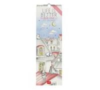 calendario 2027 pared 16x49 sketchy cats legami
