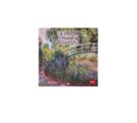 calendario 2027 pared 18x18 claude monet legami