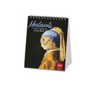 Legami - Calendario de Mesa 2027, Mastercats, 12 meses, 5 cm