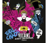 Calendario 30x30 disney villains 2025 pyramid