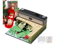 Calendario 3D 2026 | Calendario Anual 2026 Para Escritorio | Notas de Papel | Para la organización de notas y la programación diaria