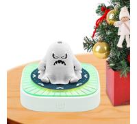 Calendario 3D 2026 | Calendario Fantasma 3D Escultura de Papel Artístico con Iluminación LED | de Mesa, Herramientas de Planificación de Eventos y Festividades