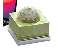 Calendario 3D 2026 | Decoración de Mesa en Forma Tierra | Calendario Tridimensional Deshojable Decorativo - para Oficina Escuela Cumpleaños Freelancers Profesores Estudiantes Mesita de Noche Tocador R