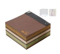 Calendario 3D 2026 - Planificador de escritorio, organizador diario de notas de papel, calendario de mesa minimalista, gestor de horarios moderno para oficina, estudio, hogar, decoración de escritorio