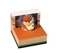 Calendario 3D 2027 Bloc De Notas Forma Animal Iluminado