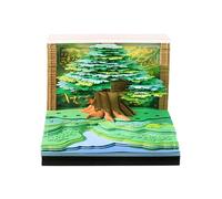 Calendario 3D Arrancable 2027 Taco Notas Forma Árbol Con Luz LED