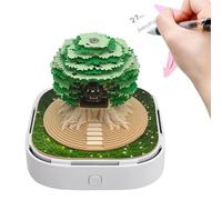 Calendario 3D - Casa del árbol de 2026 calendario de escritorio - Planificador decorativo para estudio, oficina, entrada, estante, armario, mesa, dormitorio, sala de estar