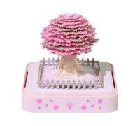 Calendario 3D de piezas de tiempo 2026 | Mini calendario de escritorio 3D extraíble | Bloc de notas extraíble con acrílica para planificador de registros, rastreador de hábitos y marcapáginas