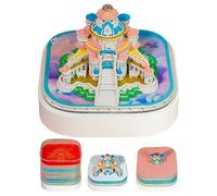 Calendario 3D | Decoración Del Hogar Castillo De Cuento De 3D | Decoraciones De Escritorio Bloc De Notas De Papel | Para Navidad, Vacaciones, Cumpleaños, Estudio, Sala de Estar, Padres, Niños