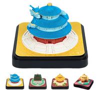 Calendario 3d Tear Off 2026, Calendario De Piezas De Tiempo De Esculturas Arquitectónicas Antiguas, úselo Como Marcadores Y Blocs De Notas, Configure La Caja De Polvo, Para La Oficin Temple of Heaven