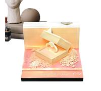 Calendario 3D Time Piece 2025: Calendario De Escritorio Desgarrable, Arte De Escultura De Papel, Bloc De Notas De Escritorio, Diseño Decorativo Iluminado Para El Hogar, La Oficina, Inauguración De La