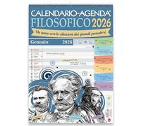 Calendario-Agenda Filosófica 2025, Un Año con Citas de Grandes Pensadores