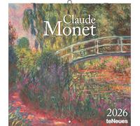 Calendario Alpha MONET 2026 30,2 x 0,6 x 30,4 cm
