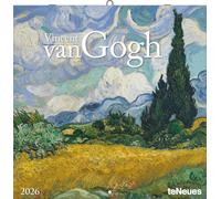Calendario Alpha VAN GOGH 2026 30,2 x 0,6 x 30,4 cm