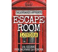 Calendario Avvento Escape Room: Un’avvincente indagine tra le strade di Londra - Idea Regalo Natale Originale per Uomo, Donna, Fidanzato, Amici e Secret Santa.